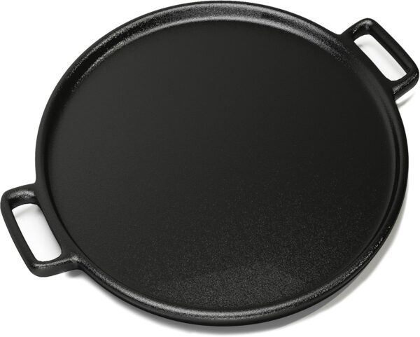 Cast Iron Pizza Pan - 14-Inch Baking Pan